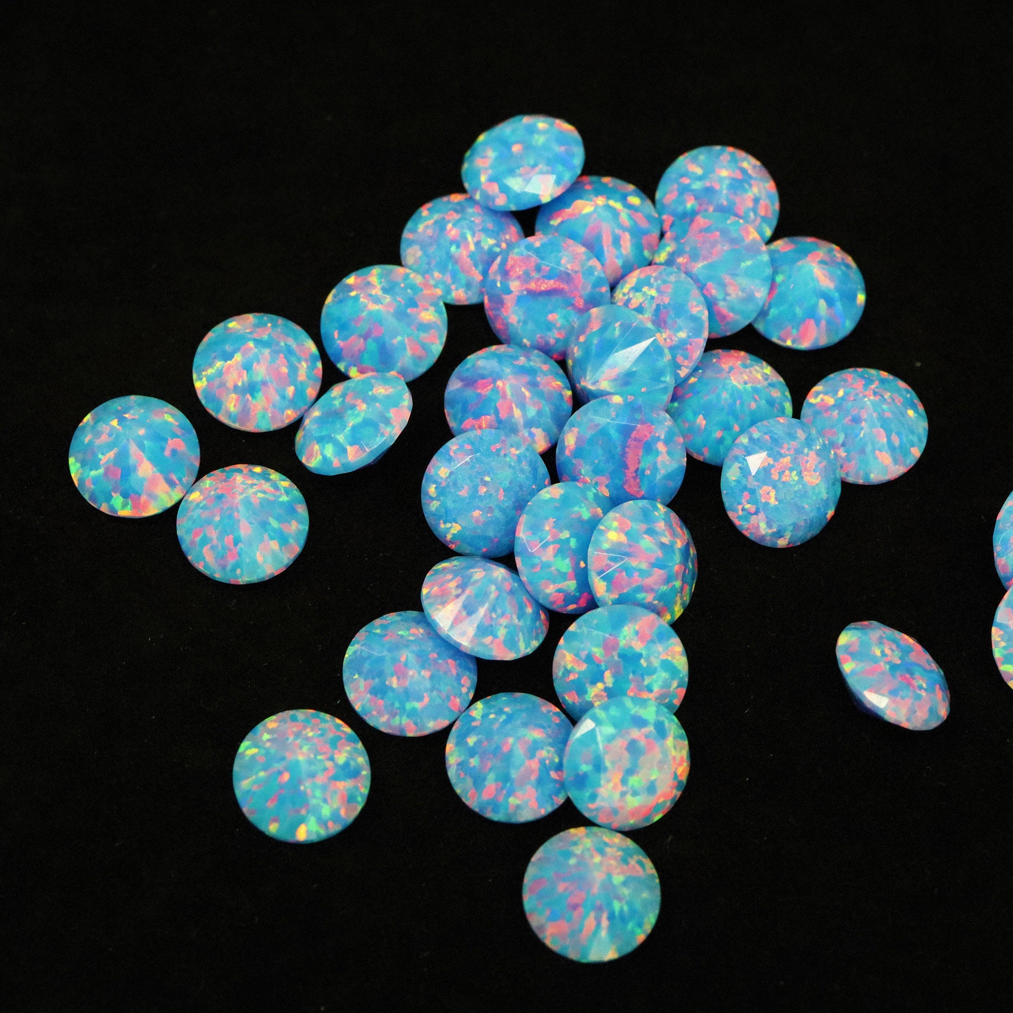 Blau Ringherstellung, Steine, Zuckerwatte / / Opal / Resin Art Schmuckherstellung, / Etsy 7mm 8mm - Opal Rosa Österreich Diamantschliff 5mm 6mm Stones Stein, facettiert Craft