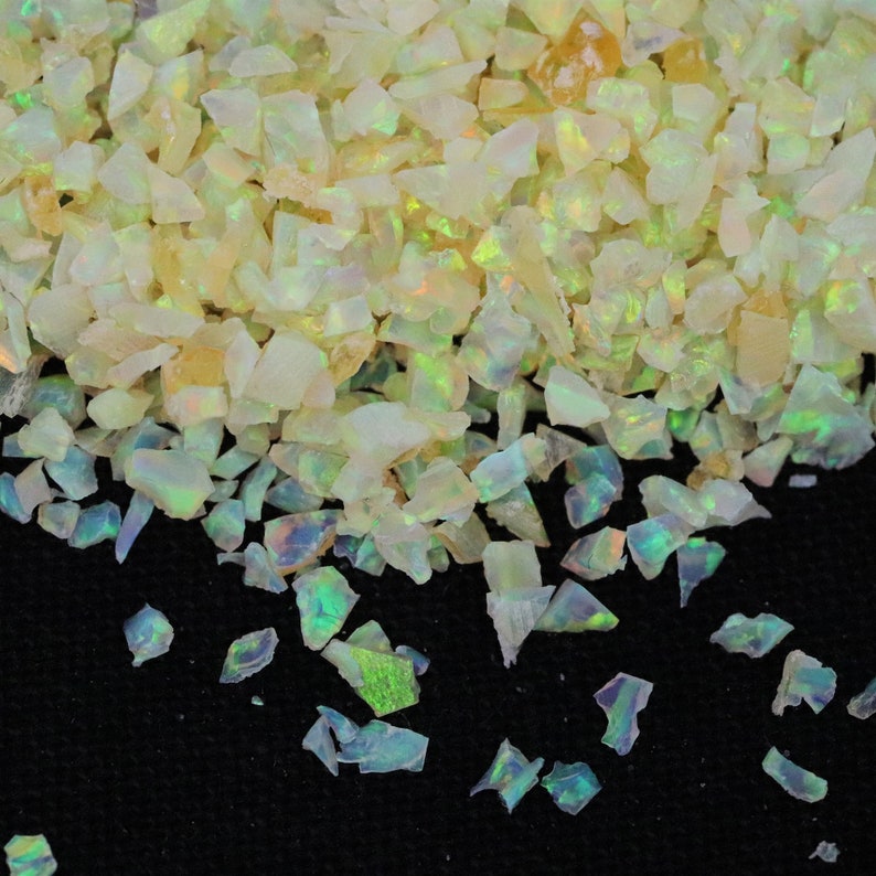 Crushed Opal Cosmic Dust / Inlay Material / Jewelry Making / Etsy