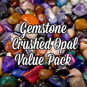 Gemstone Crushed Opal Value Pack, 2G Total of Crushed Opal - Gem Inspired Opal, Inlay Material, Jewelry Making, Ring Making, Resin Art, Opal