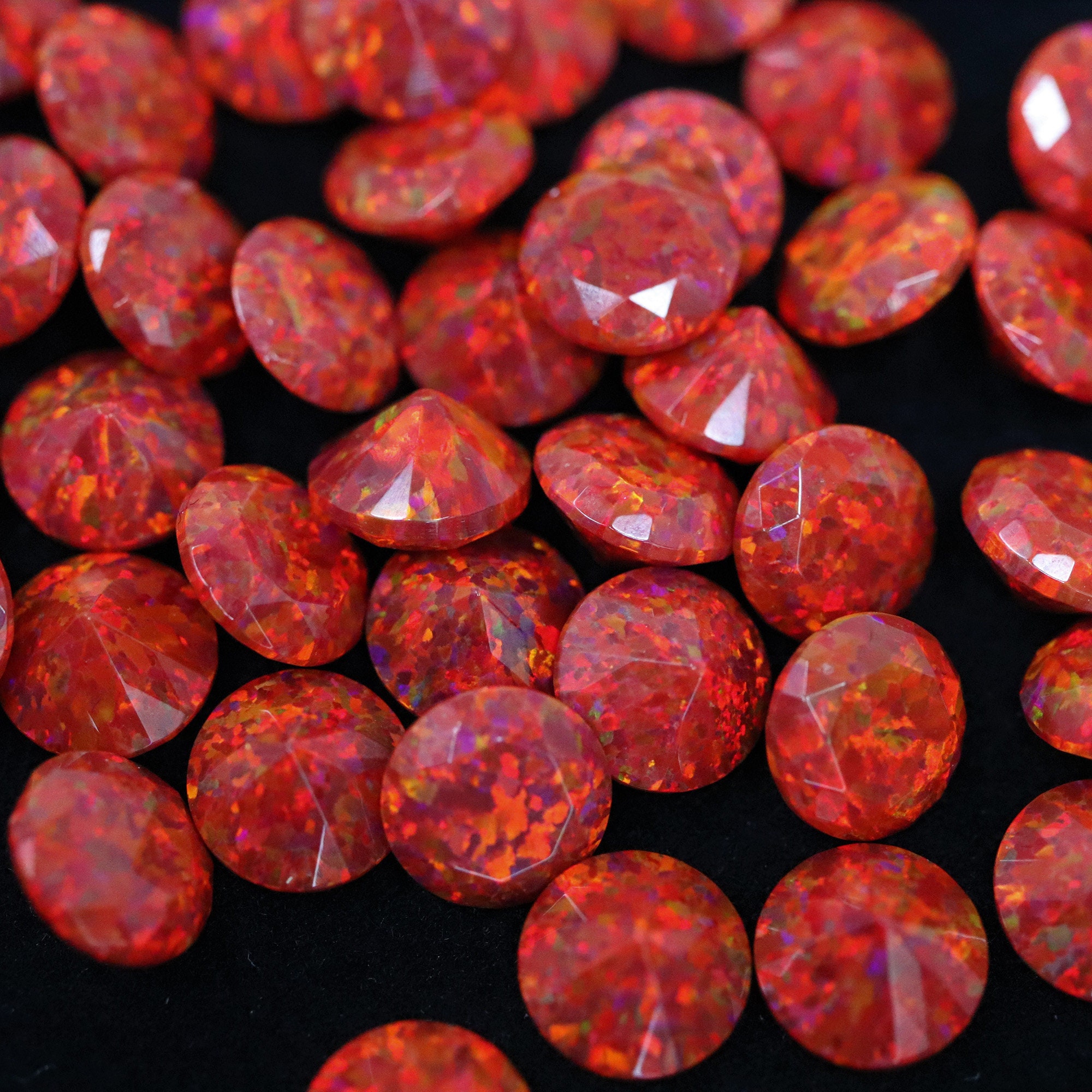 Opal Craft Beads - Ruby Red Opal Beads - Jewelry Making & Crafts – The Opal  Dealer