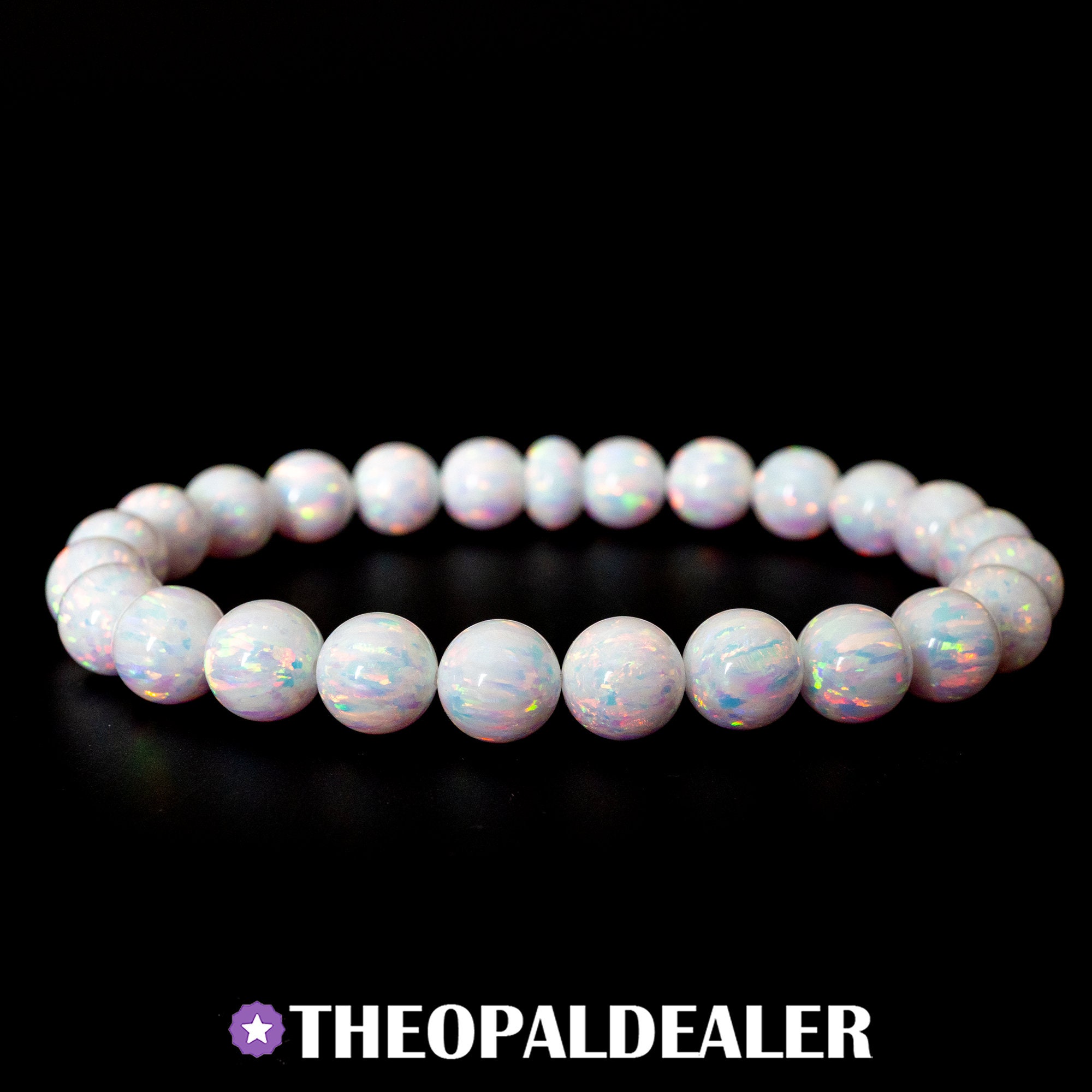 White Opal Bracelet Etsy Singapore