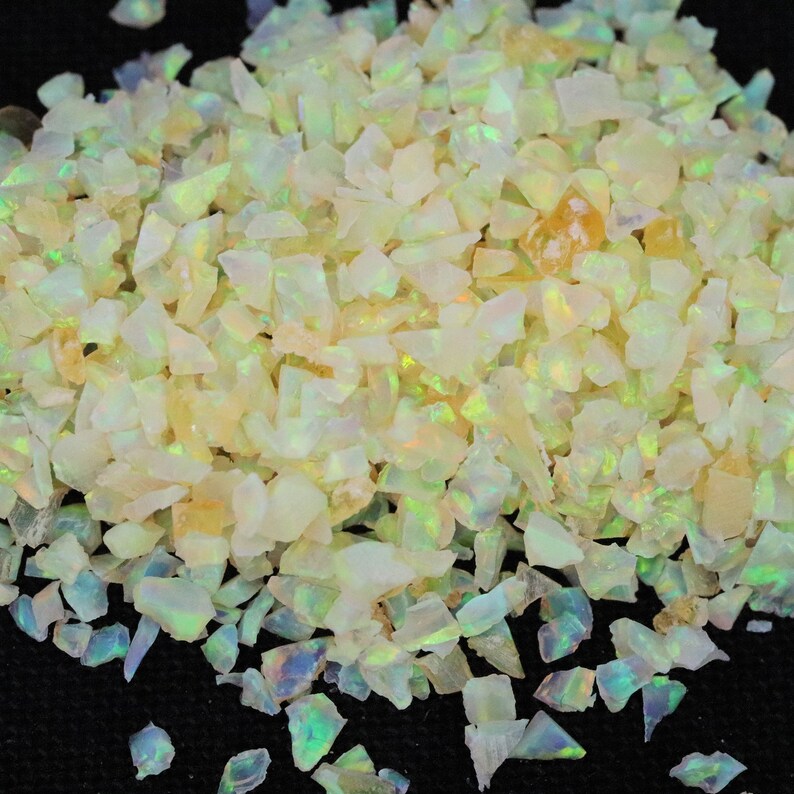 Crushed Opal Cosmic Dust / Inlay Material / Jewelry Making / Etsy