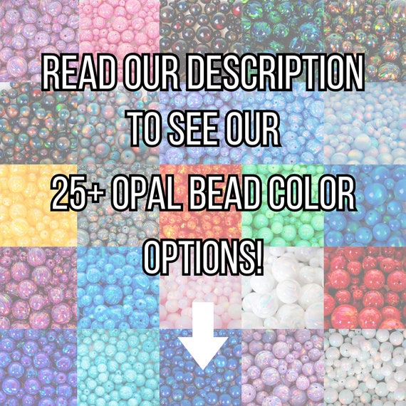 Rainbow Opal Beads - Multi Pack of 8mm Opal Beads - Beads for Jewelry – The  Opal Dealer