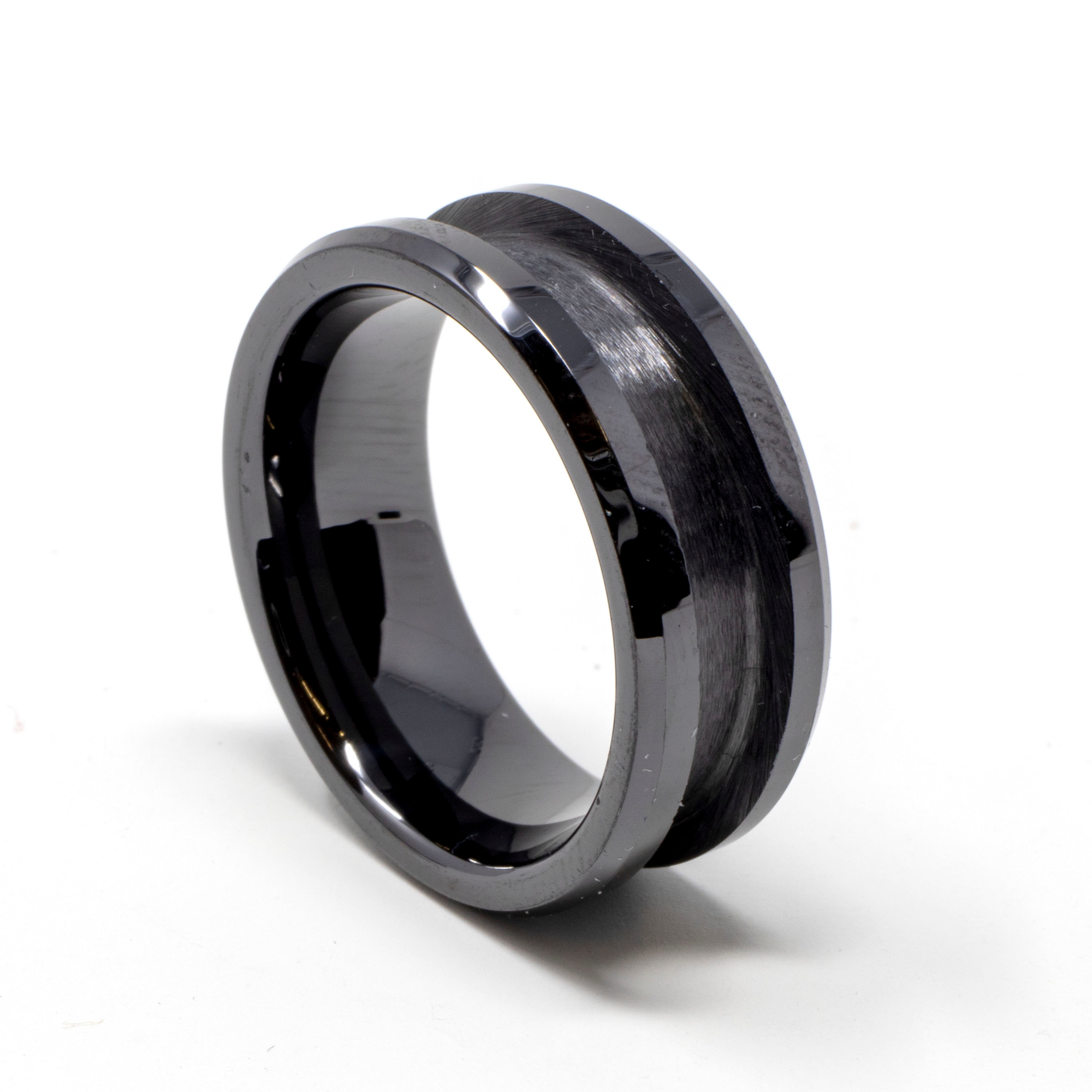 Black Ceramic Ring Mens Wedding Band 7mm Engagement Band High Polished Black  Ring Man Anniversary Ring Domed Black Wedding Band - Etsy | Black ceramic  ring, Rings mens wedding bands, Ceramic wedding bands