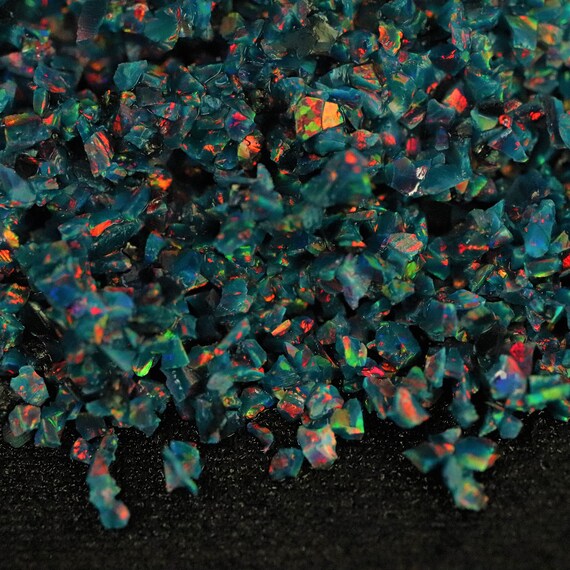 Space Titanium Crushed Opal for Inlay 10G Space Titanium Crushed