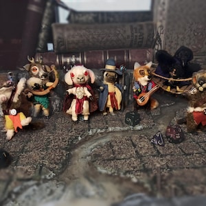 mini dungeons and dragons critter artdolls