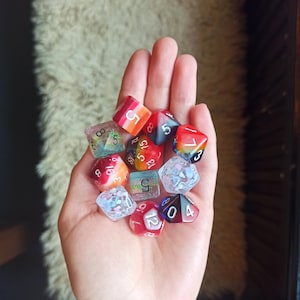 CUSTOMISED Dice Set