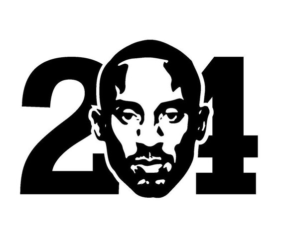 Kobe Bryant Vinyl Decal Car Window Laptop Sticker Etsy
