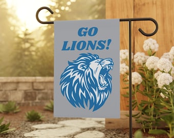 Bandiera da giardino della squadra di football dei Lions