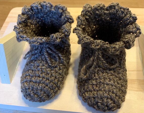Ladies slipper boots size cheap 9