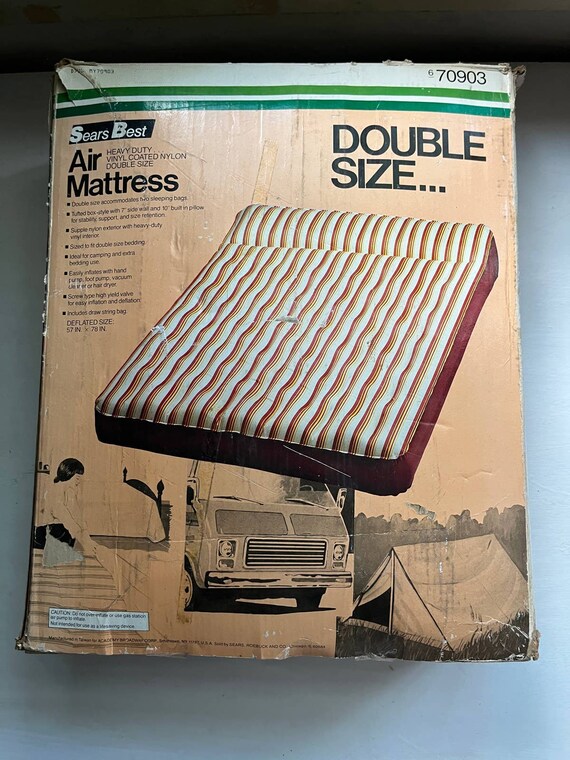 Vintage Sears Air Mattress Etsy
