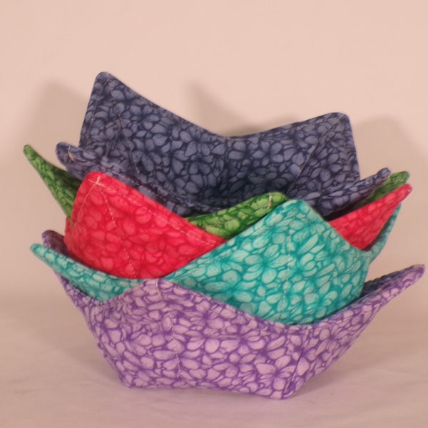 Microwavable Bowl Cozies  Soup Bowl Cozies pot holder  fabric bowl cozy  Bowl Cozies pot holder