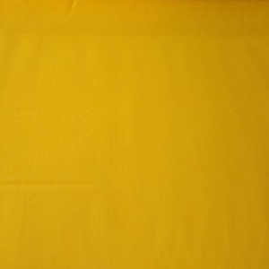 Yellow solid cotton fabric Yellow Natural Charm Solid fabric Natural Charm 2 Collection  fabric by  the yard
