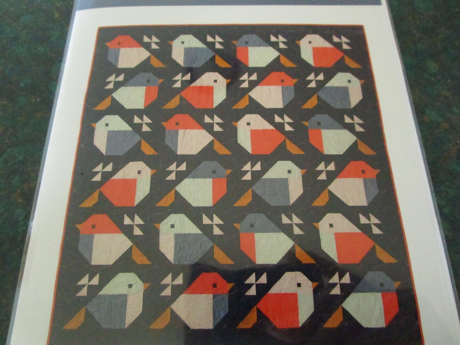Sparrows Quilt Pattern by Pen and Paper Pattern Paper Etsy
