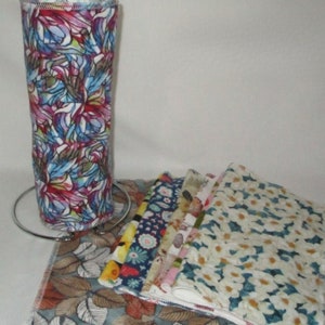 Unpaper Towels/Eco-friendly Kitchen/Paperless Kitchen/Reusable Cloth Towels/Sustainable Living with Zero Waste 12p- 10”x12” 2- ply