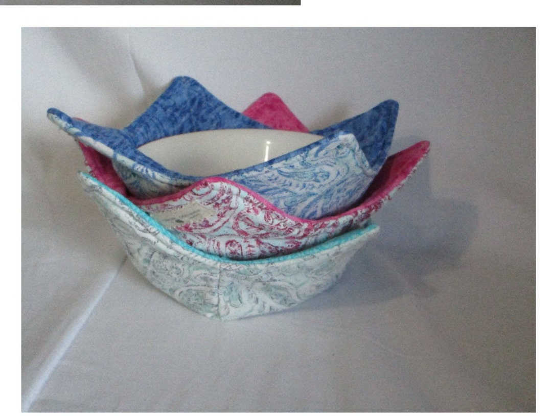Bowl Cozy Microwavable Bowl Cozy Soup Bowl Cozy Bowl Pot Holder Hot Pad