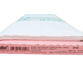 Pellon Shape Flex Woven Cotton Fusible Stabilizer - SF568 - 20-Inch width-  by the Yard - Light Weight