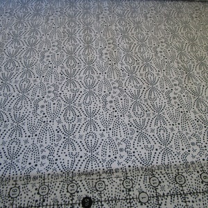 Cotton fabric-  Konstelacija Valge -lugu collection-Art Gallery fabric by yard or half yard