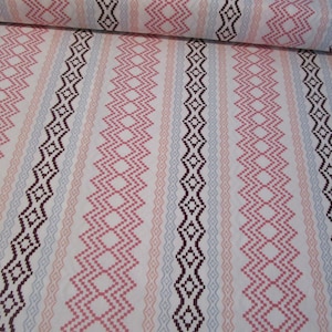 Art Gallery Fabric  Pathways Rosewood  Fusion Cotton fabric by the  yard