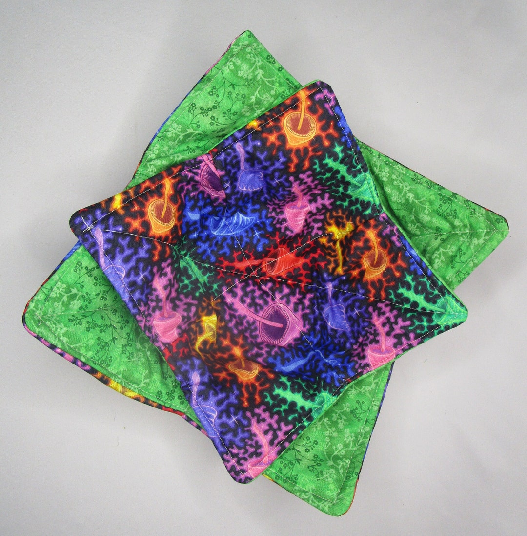 Bowl Cozies Soup Bowl Cozies Pot Holder Fabric Bowl Cozy Microwavable