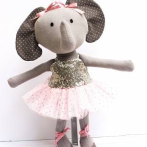 Elena Elephant Make a Friend Doll Sewing Pattern