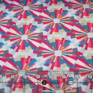 Quilt Cotton fabric  Lei Burst Plumeria  Aura Art gallery fabrics cotton fabric by half yard