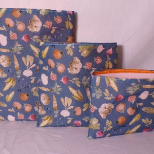 Reusable Snack Bag: Eco Friendly Cotton Sandwich Bag