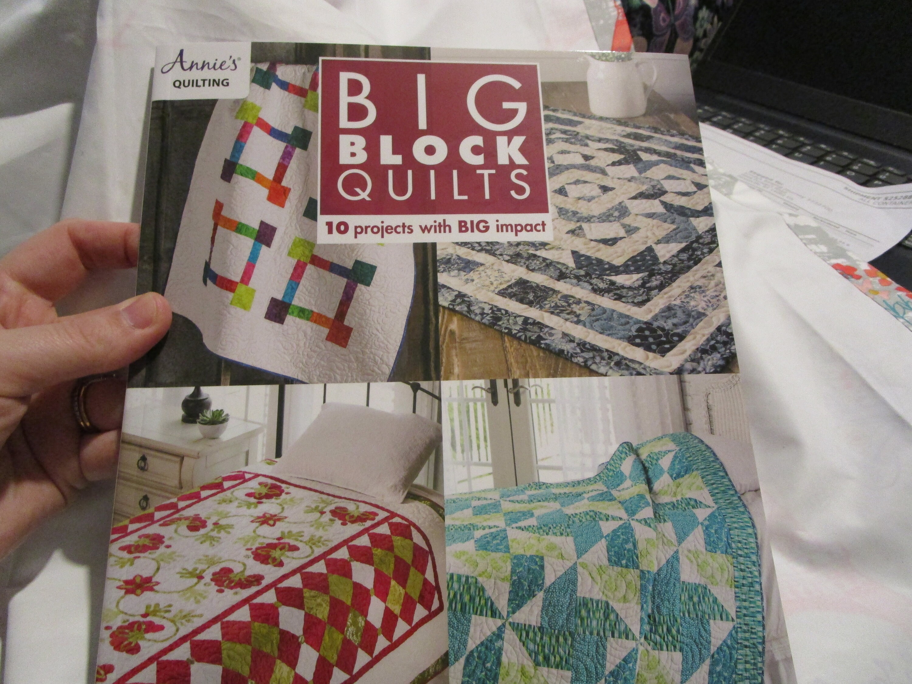 Big Block Quilts Book 10 Quilt Projects by Annies Quilting Etsy