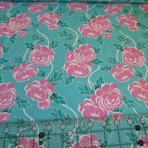 Peonies Cotton Fabric: Art Gallery Flowerette Print - Half Yard