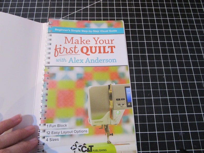 Quilting Book make Your First Quilt With Alex Anderson Etsy