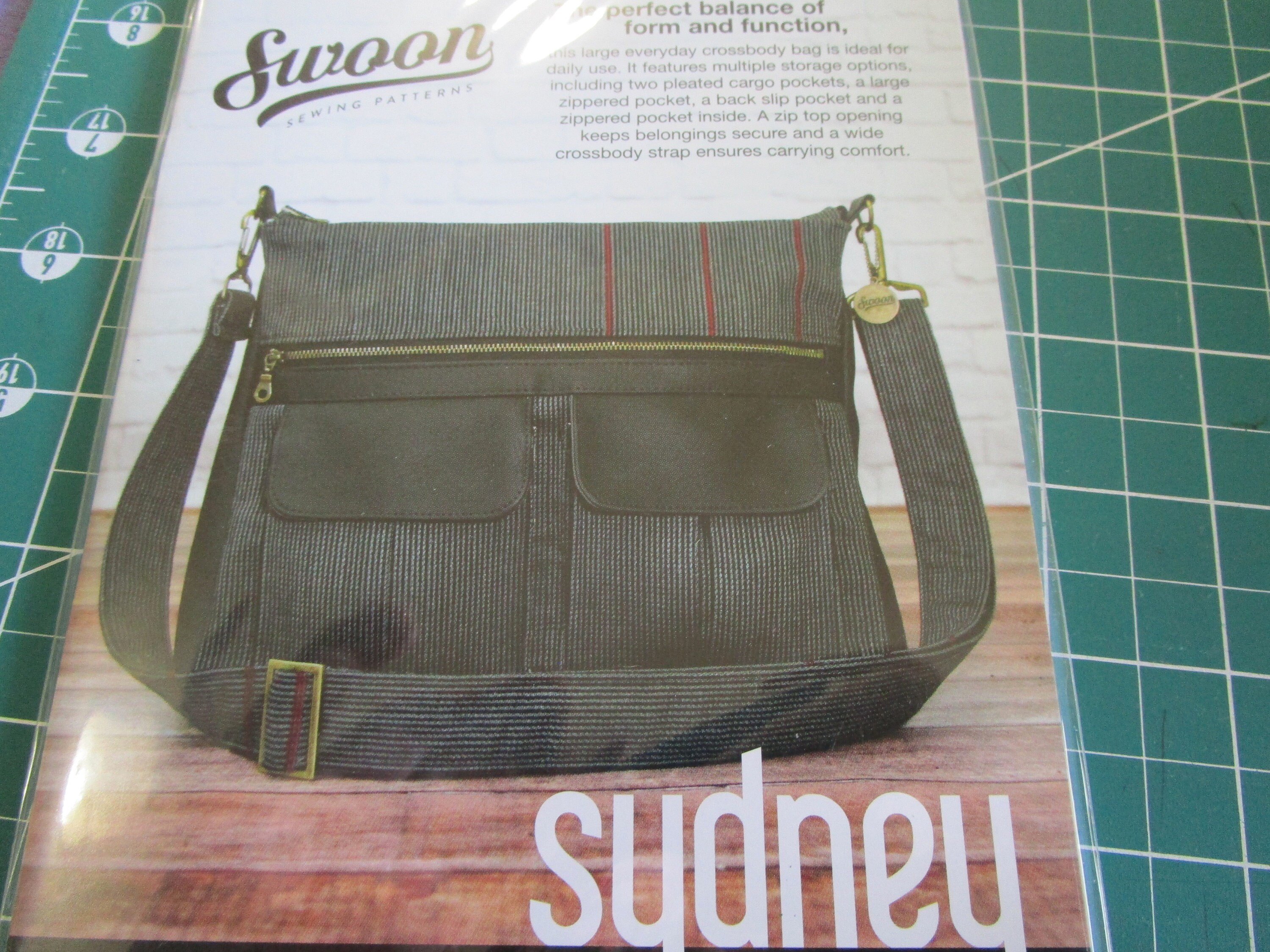 Sydney crossbody bag patternby Swoon sewing patterns Etsy