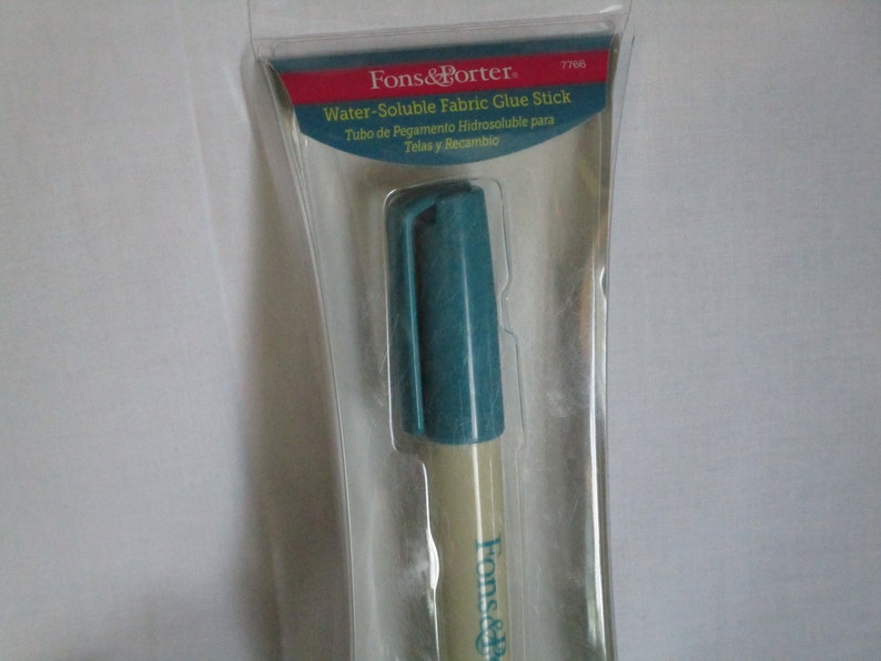 Fons & Porter Water Soluble Fabric Glue Stick Etsy