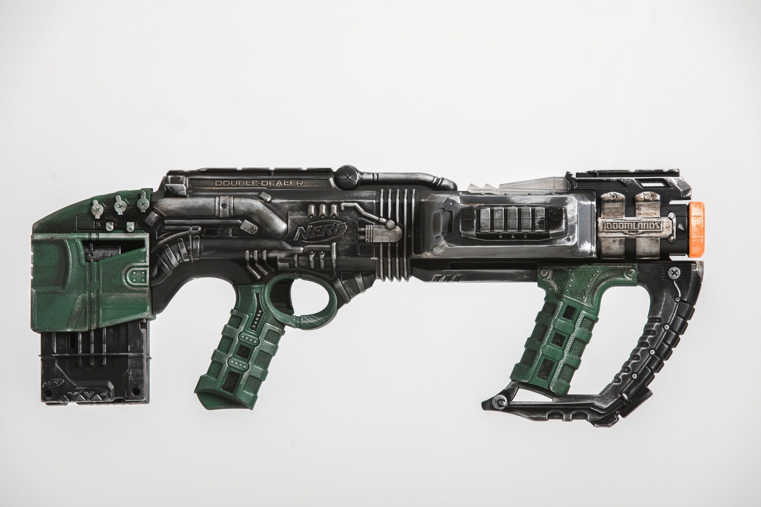 Nerf Elite 2.0 Echo Custom Painted Mod Cosplay Dartblaster Collectible