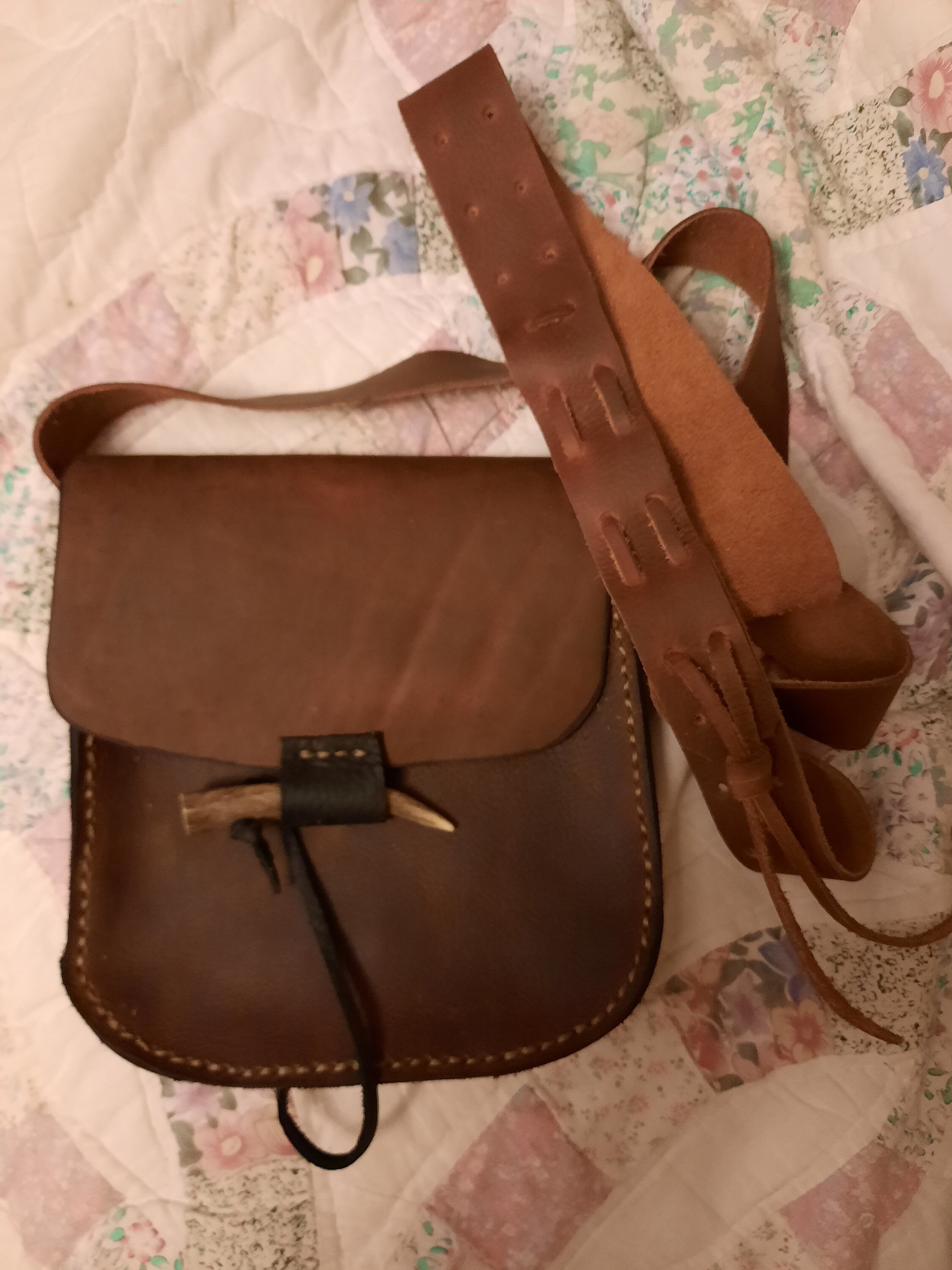 Early American holmes Hunting Bag Etsy