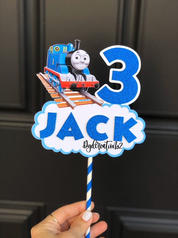 Personalized Thomas the Train Cake Topper Thomas the Train - Etsy Canada