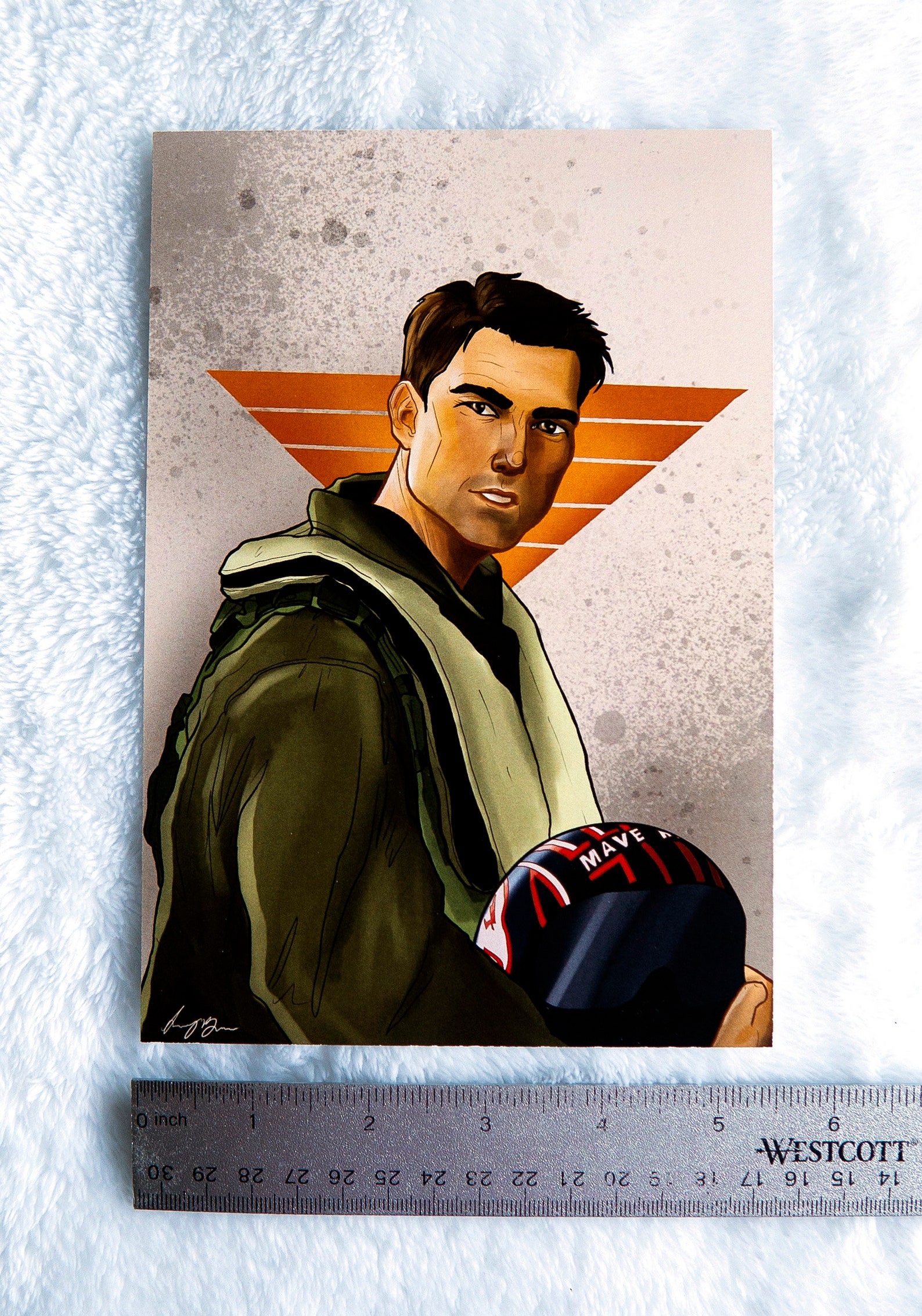 Buy Top Gun Maverick Art Print Tom Cruise Original Art Prints Online