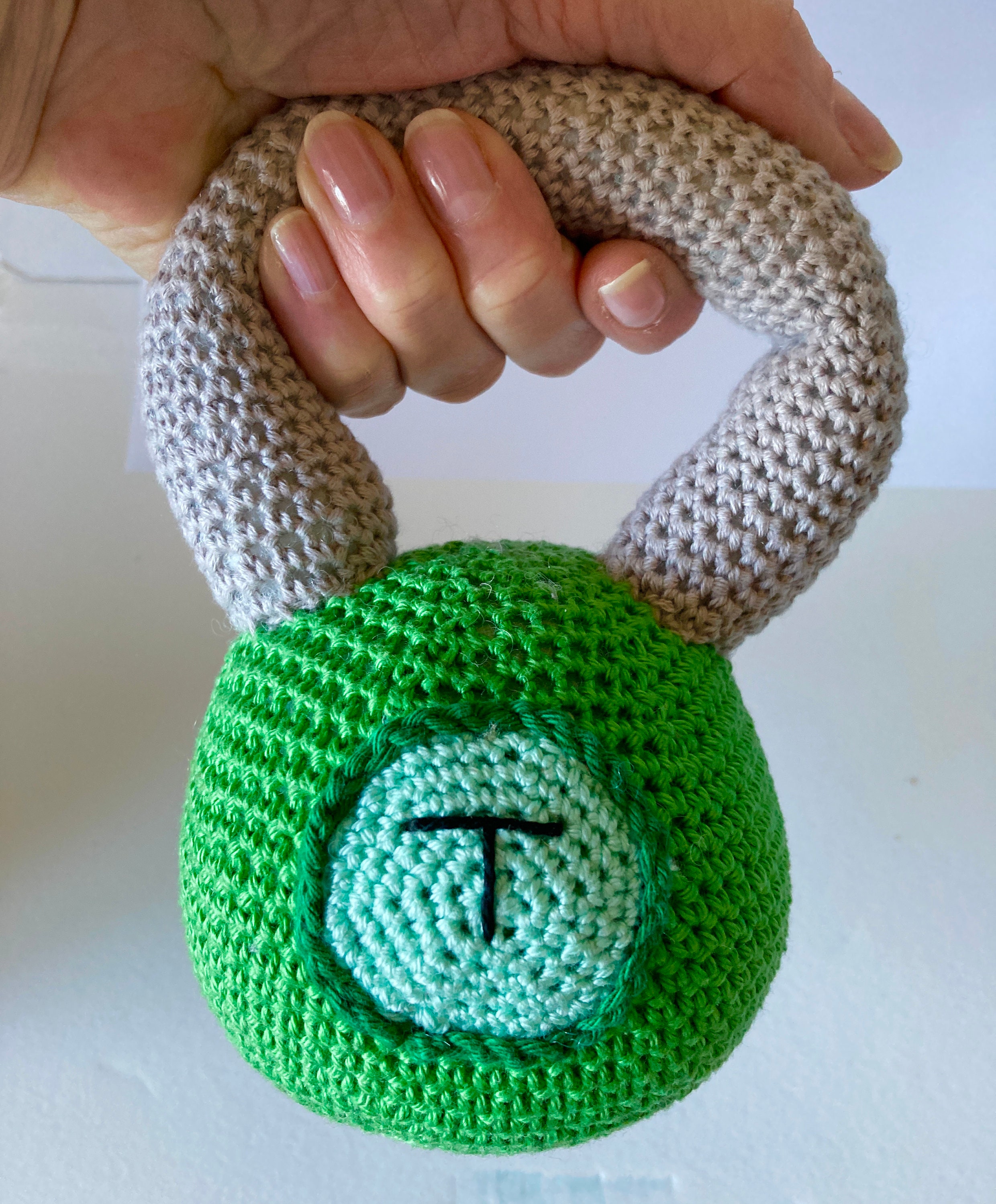Kettlebell y Dumbells de ganchillo hechos a mano Ideal Baby Etsy