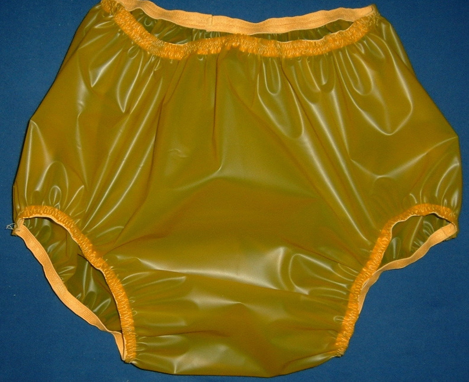 Pvc yellow semi transparent adult baby panties | Etsy
