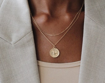 Waterproof - Capricorn - 18k Gold Vermeil - Capricorn Zodiac Necklace - Capricorn Constellation Necklace - Layering - Zodiac Jewelry