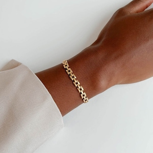 Never Fades - Water Resistant - Chain Bracelet  - Chunky Chain Bracelet - Statement Bracelet - Link Bracelet - Bracelet For Women - BCW5
