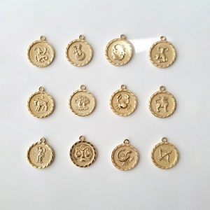 Waterproof - Zodiac Jewelry - 18k Gold Vermeil - Zodiac Necklace - Constellation Necklace - Layering - Stacking - Constellation Jewelry