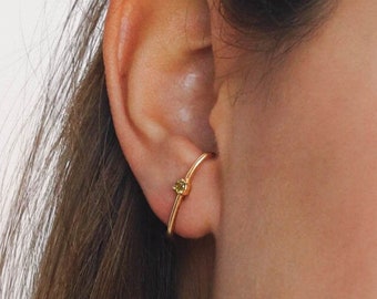 Waterproof - Minimalist Studs - 18k Gold Vermeil Earrings - 925 Earrings - Gold Studs Earring -  Gold Earrings - Layering - Stacking