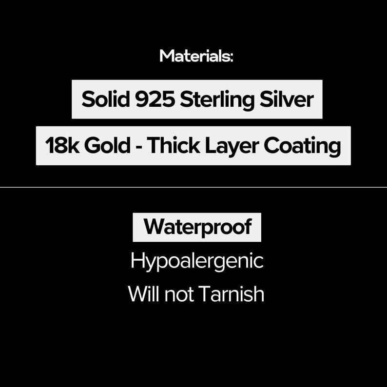 Wasserdicht Gold Bar Halskette Gold Vermeil 18k Gold über 925 Sterling Silber Bar Halskette Layering Halskette Stacking Bild 2