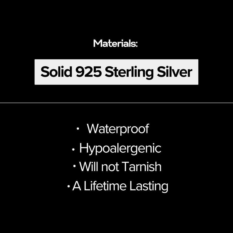 Wasserfest 925 Silber Ring Schwarz CZ Ring Massiv 925 Sterling Silber Layering Stapelring Minimalistischer Ring Bild 2