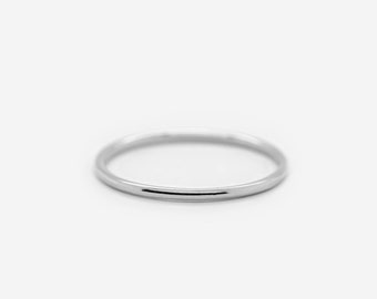 Band Ring - 925 Sterling Silver - Minimalist Ring - Stackable Ring - Silver Stacking Ring - Layering - Stack - REDCHERRYBLVD