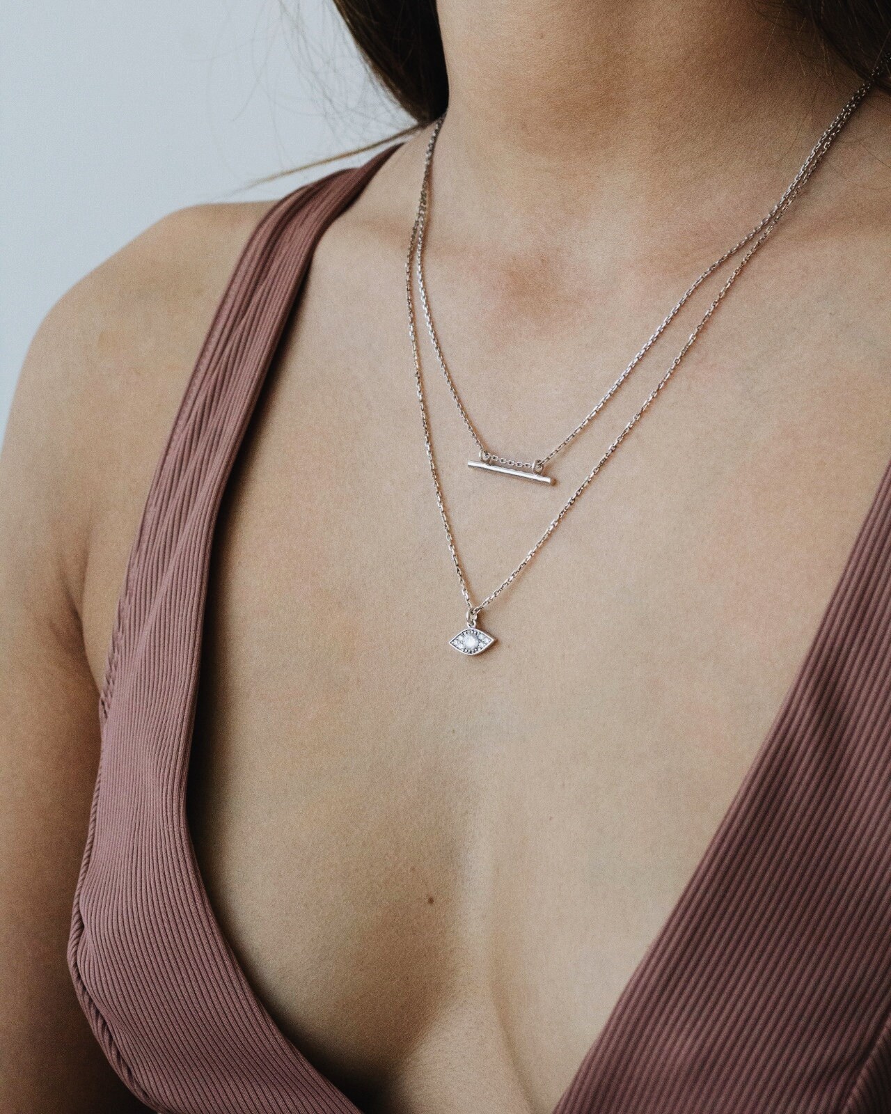 Inilbran Collana Girocollo Boho Malocchio Vintage Collana Girocollo Malocchio Argento Collana Occhio Demoniaco Catena Collana Occhio Blu Catena Collana Protezione Gioielli Per Donne E Ragazze