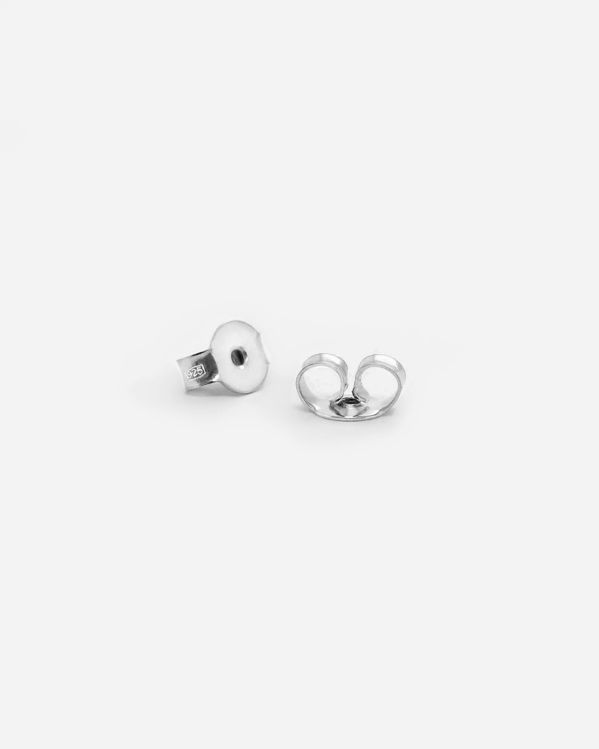 DESIGN - Confezione Da 2 Paia Di Orecchini A Cerchio Con Sfera Placcati Vero Argento