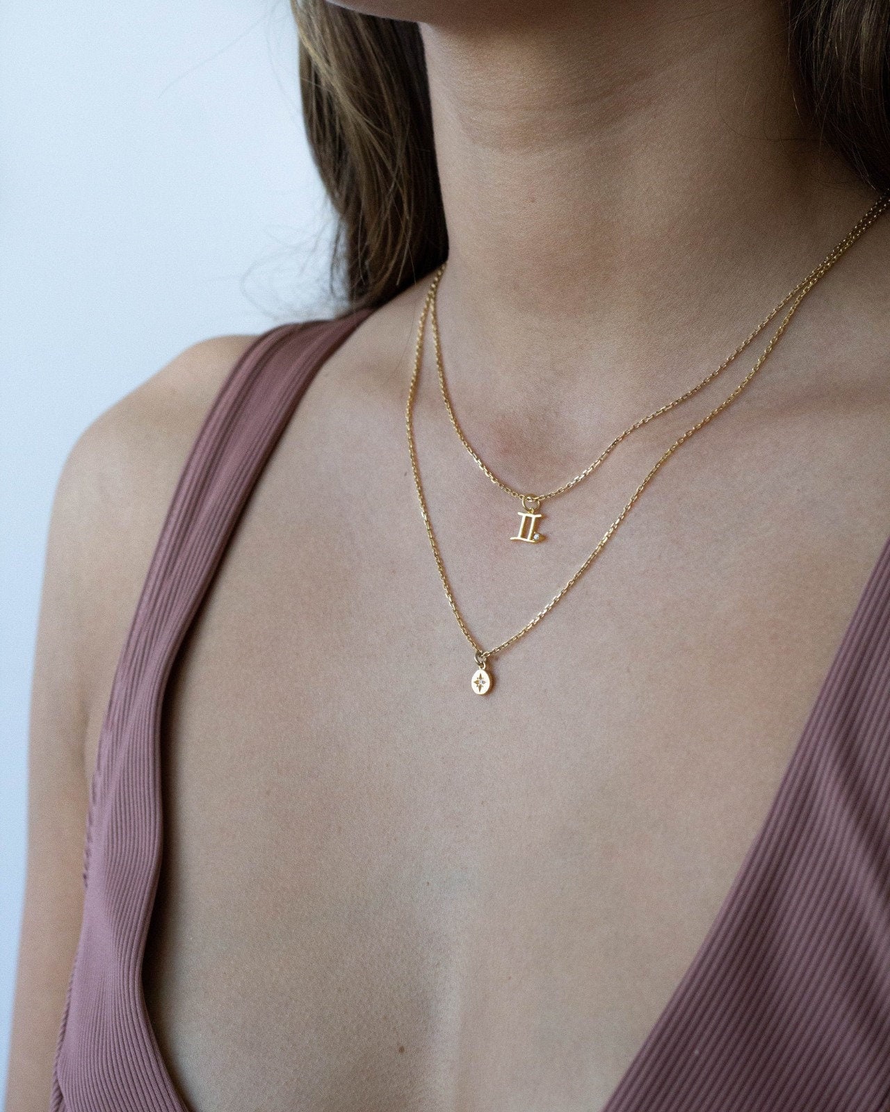 Gemini 18k Gold Vermeil Gemini Zodiac 