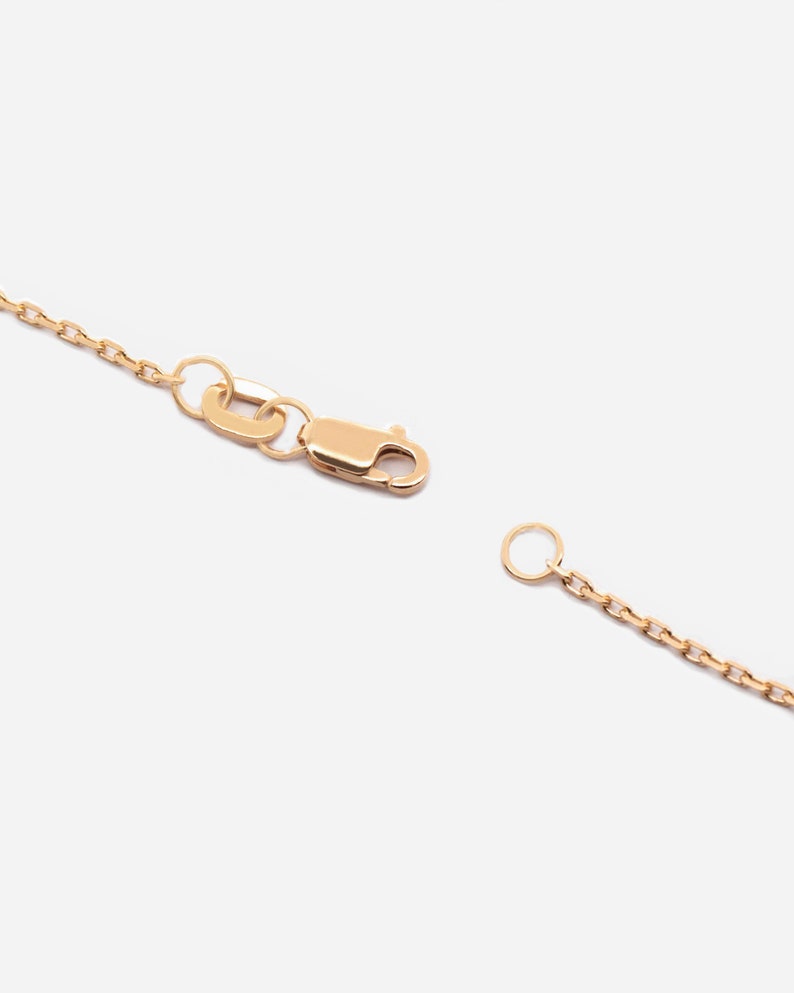 Wasserdicht Gold Bar Halskette Gold Vermeil 18k Gold über 925 Sterling Silber Bar Halskette Layering Halskette Stacking Bild 8