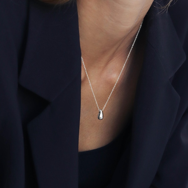 Jewelry Raindrop Necklace Teardrop Water Drop Necklaces 30PCS-N070
